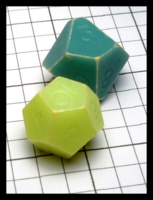 Dice : Dice - DM Collection - Armory Green Chameleons with Thermal Color Shift - eBay Sept 2015